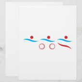 Triathlon Einmaliges Geschenk (Vorne/Hinten)