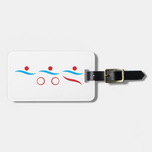 Triathlon Einmaliges Geschenk Gepäckanhänger