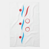 Triathlon Einmaliges Geschenk Handtuch (Vertikal)