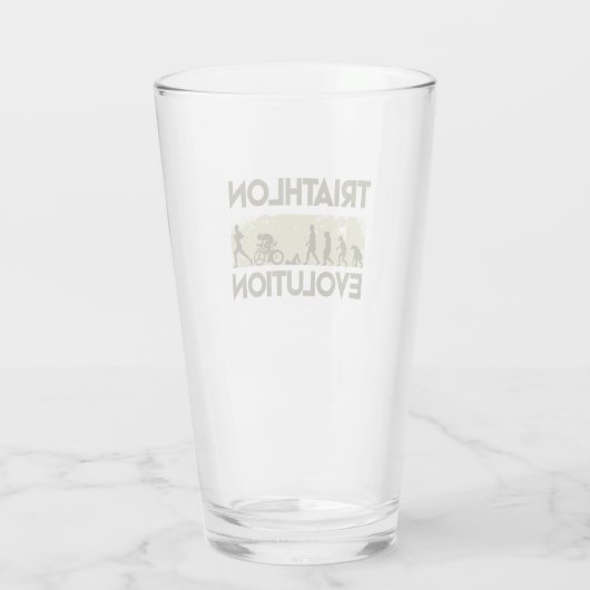 Triathlon-Evolution Glas (Rückseite)