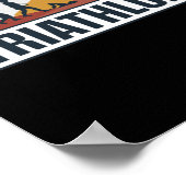 Triathlon Evolution Poster (Ecke)