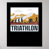 Triathlon Evolution Poster (Vorne)
