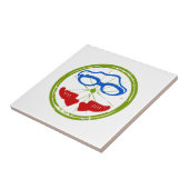 Triathlon Face Fliese (Seite)