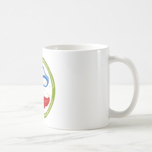 Triathlon Face Kaffeetasse (Rechts)