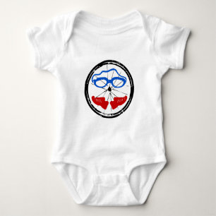 Triathlon Freak Logo Baby Strampler