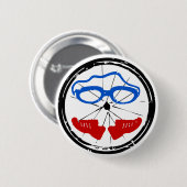 Triathlon Freak Logo Button (Vorne & Hinten)