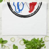 Triathlon Freak Logo Handtuch (Gefaltet)