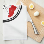 Triathlon Freak Logo Handtuch (Viertel Falte)