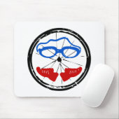 Triathlon Freak Logo Mousepad (Mit Mouse)