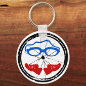 Triathlon Freak Logo Schlüsselanhänger (Vorderseite)