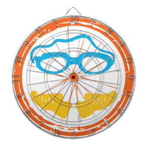 Triathlon Fun Design Dartscheibe