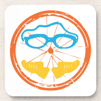 Triathlon Fun Design Untersetzer