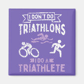 Triathlon Funny Magnet (Vorne)