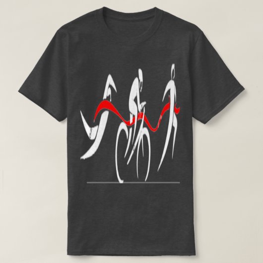 Triathlon-Geschenk 4 T-Shirt (Design vorne)