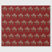 Triathlon Geschenkpapier (Flach)