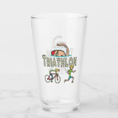 Triathlon Glas (Rückseite)