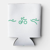 Triathlon Green Logo Dosenkühler (Vorderseite)
