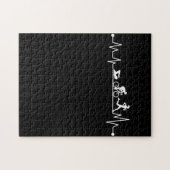 TRIATHLON HEARTBEAT T SHIRT PUZZLE (Horizontal)