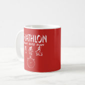 Triathlon Kaffeetasse (Vorderseite Links)