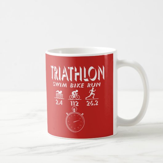 Triathlon Kaffeetasse (Rechts)