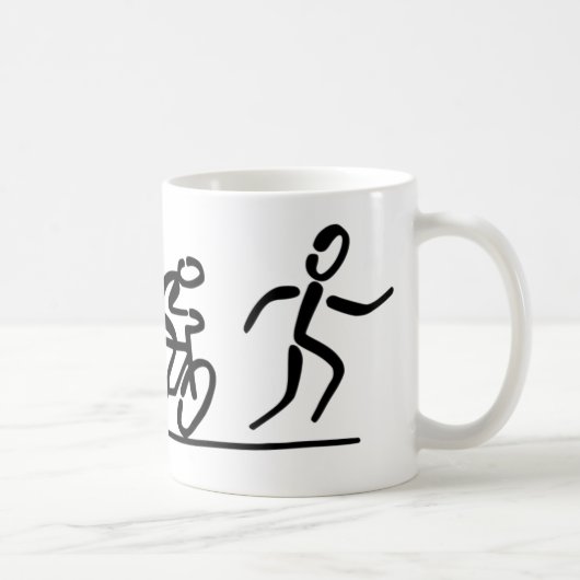 Triathlon Kaffeetasse (Rechts)