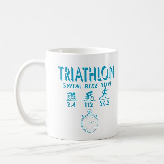 Triathlon Kaffeetasse (Links)