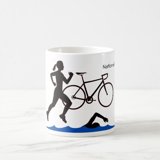 Triathlon Keepake Kaffeetasse (Mittel)