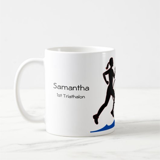 Triathlon Keepake Kaffeetasse (Links)