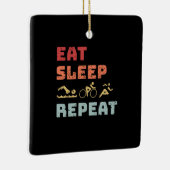 Triathlon Keramikornament (Rechts)