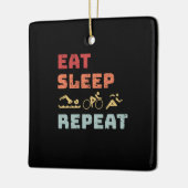 Triathlon Keramikornament (Links)