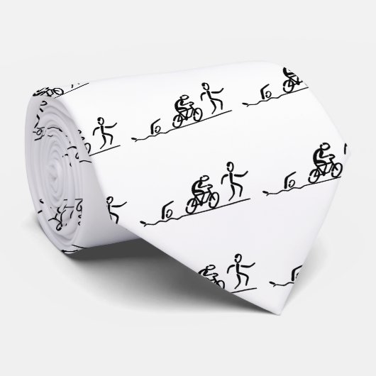 Triathlon Krawatte (Gerollt)