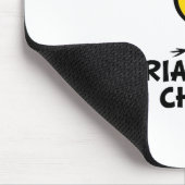 Triathlon-Küken Mousepad (Ecke)