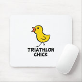 Triathlon-Küken Mousepad (Mit Mouse)