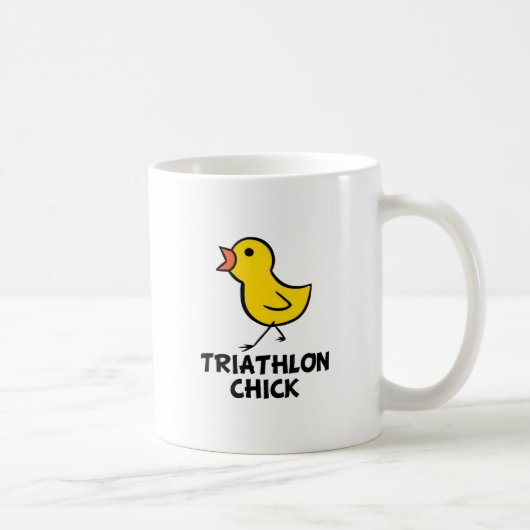 Triathlon-Küken-Tasse Kaffeetasse (Rechts)