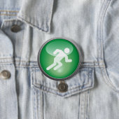 Triathlon LAUFrennen-Tagesknopf Button (Beispiel)