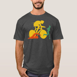 Triathlon Lauftriathleten Wettbewerb Athleten T-Shirt
