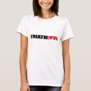 Triathlon-Liebe für Schwimmer, Radfahrer und Läufe T-Shirt