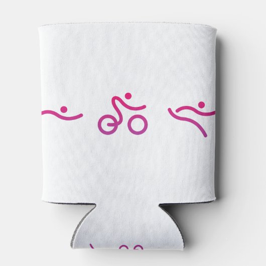 Triathlon-Logo Dosenkühler (Rückseite)