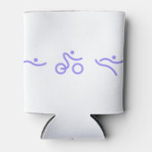 Triathlon-Logo Dosenkühler (Vorderseite)