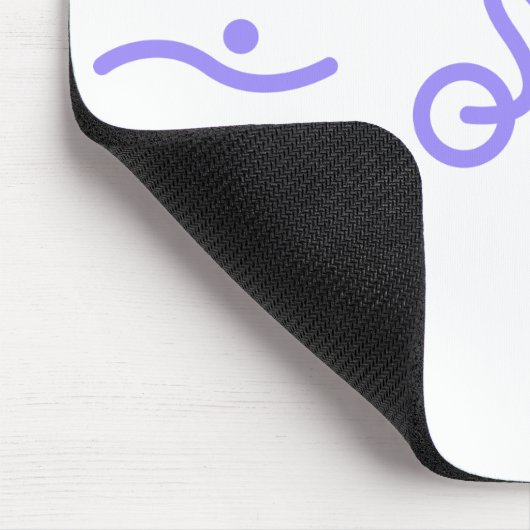 Triathlon-Logo Mousepad (Ecke)