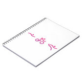 Triathlon-Logo Notizblock (Linke Seite)