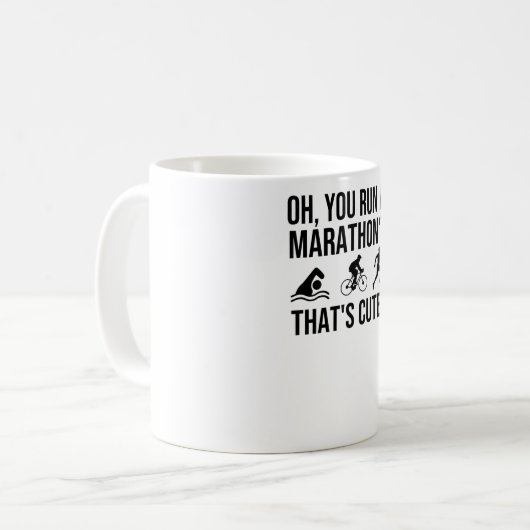 Triathlon Lugano Highlights Kaffeetasse (Vorderseite Links)