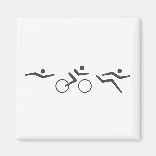 Triathlon Magnet (Vorne)