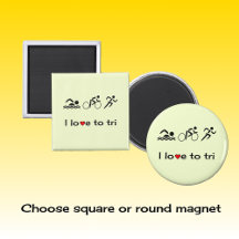 Triathlon motivierende Piktogramm-Beschriftung