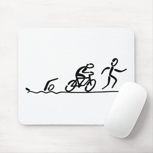 Triathlon Mousepad (Mit Mouse)
