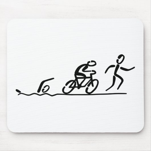 Triathlon Mousepad (Vorne)