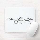 Triathlon Mousepad (Mit Mouse)