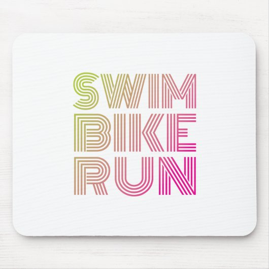 Triathlon Mousepad (Vorne)
