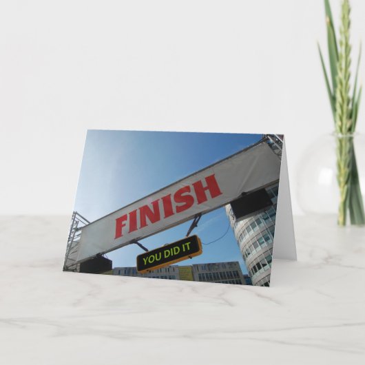 Triathlon-oder Marathon-EBB Karte (Vorderseite)