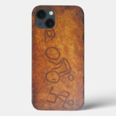 Triathlon Petroglyph Case-Mate iPhone Hülle (Rückseite)